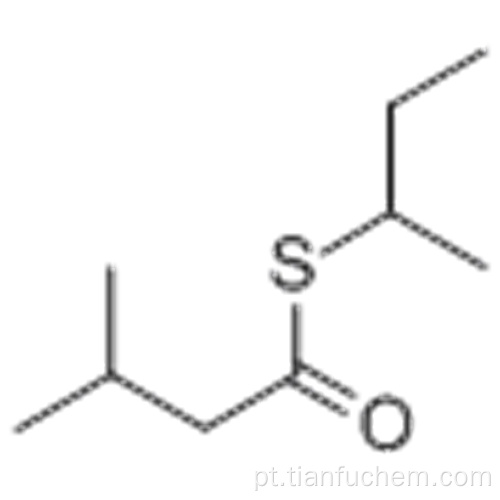 Ácido butanotióico, 3-metil-, S- (1-metilpropil) éster CAS 2432-91-9